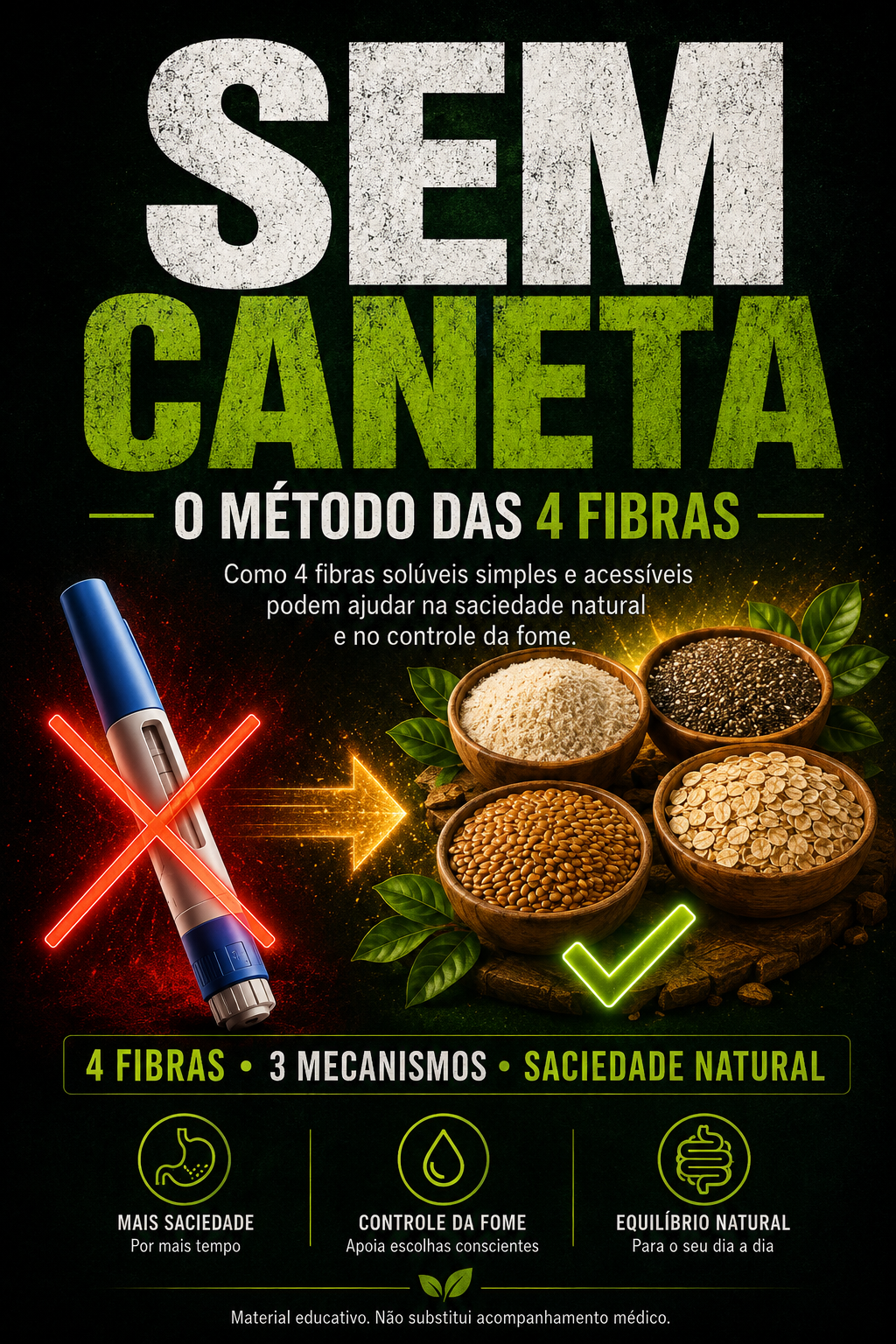 Capa oficial do ebook Sem Caneta